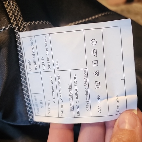 Coofundy Men's Large suit jacket black to gold sequenc ombre - Picture 6 of 7